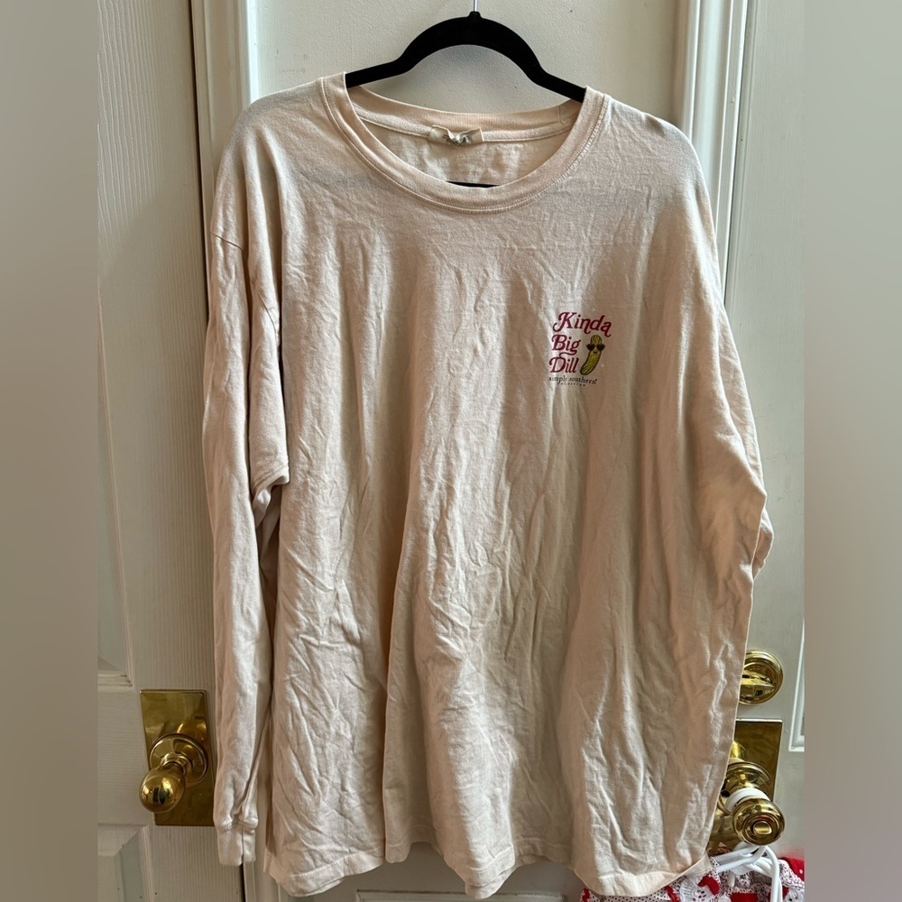 Simply Southern “Kinda Big Dill” Long Sleeve Tee